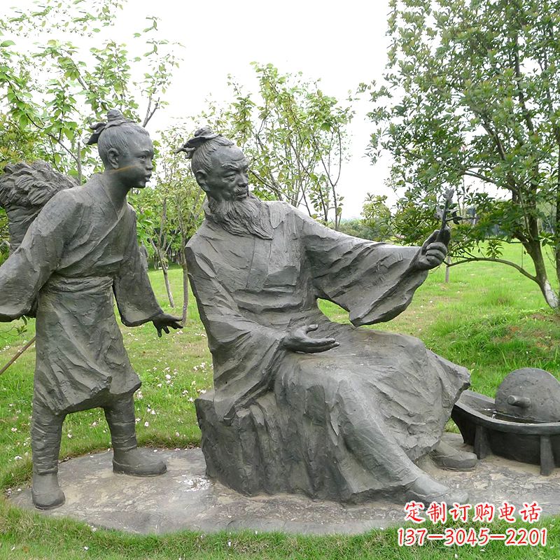 衢州“朱耷”全新系列雕塑——传承明清文化,记录中国历史