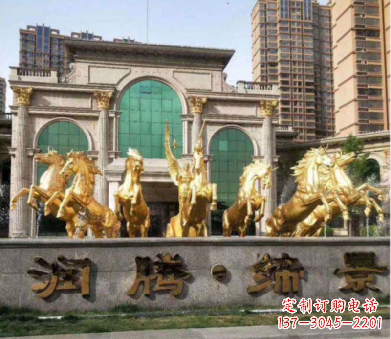 衢州不锈钢阿波罗战车雕塑