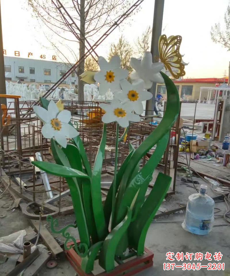 衢州不锈钢城市紫荆花雕塑