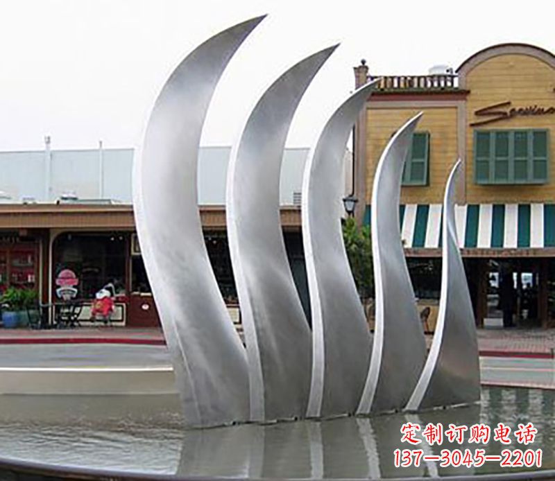 衢州不锈钢翅膀雕塑给空中带来力量与美丽