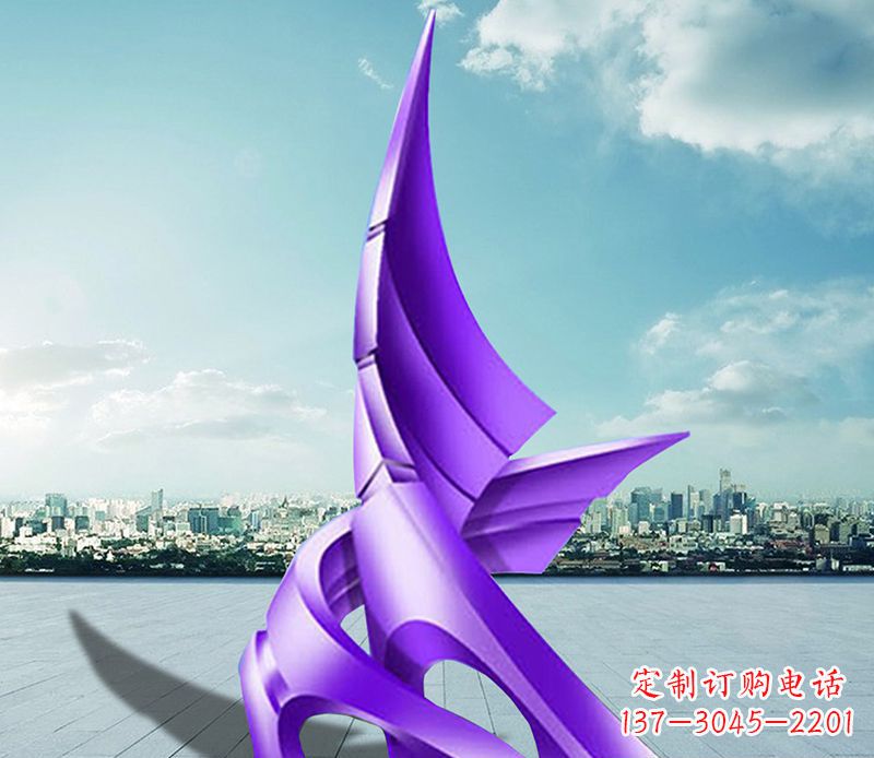 衢州不锈钢船帆雕塑静谧的海洋美景
