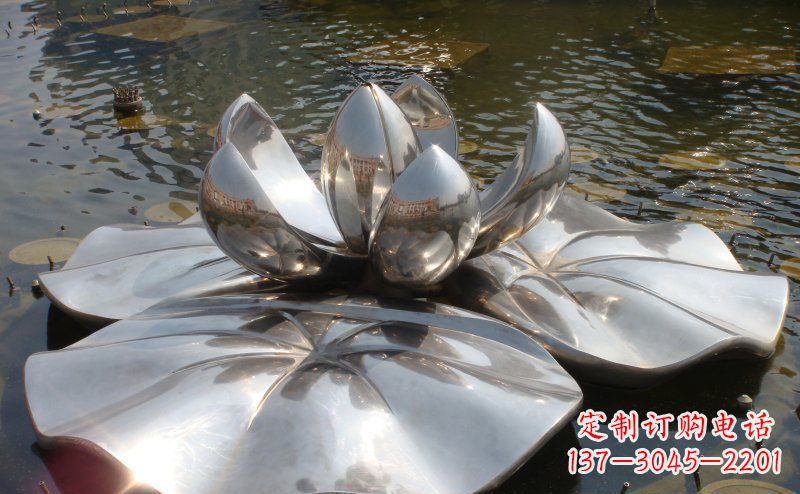 衢州不锈钢锻造莲花雕塑