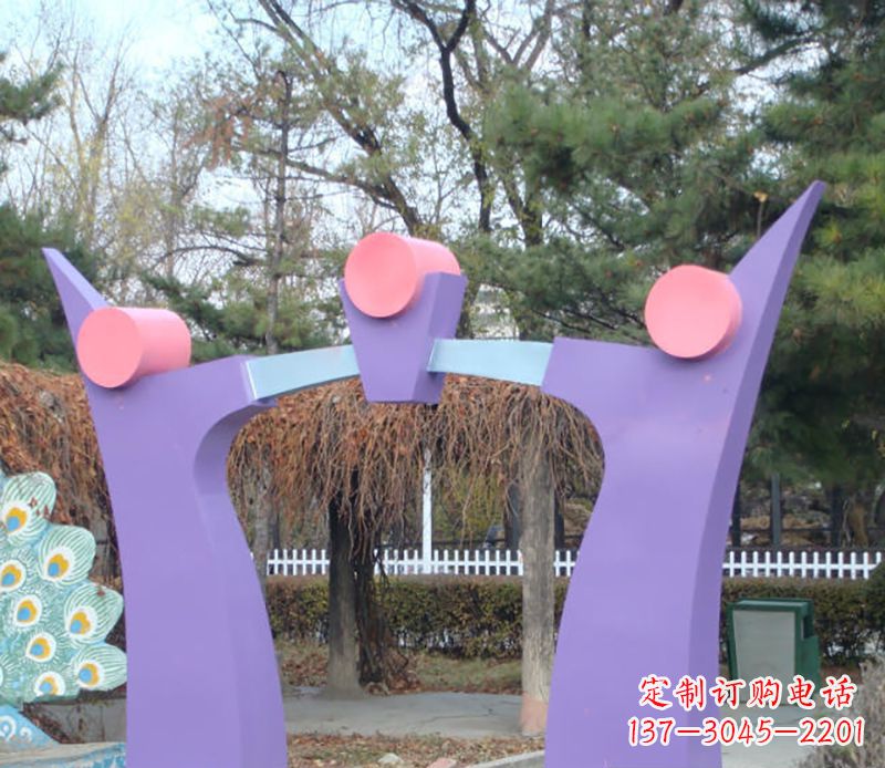 衢州不锈钢拱门雕塑精美艺术品