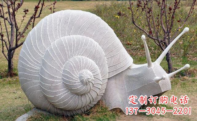 衢州不锈钢蜗牛雕塑——让艺术与自然相结合