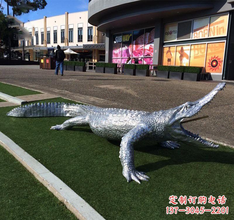 衢州不锈钢动物雕塑精美而具有艺术价值