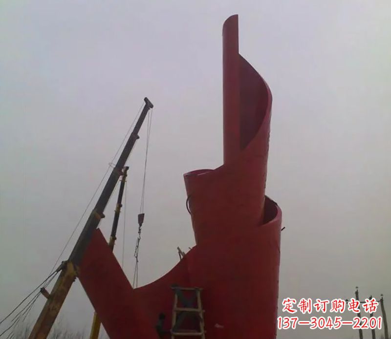衢州不锈钢火炬雕塑点燃社会进步的火炬