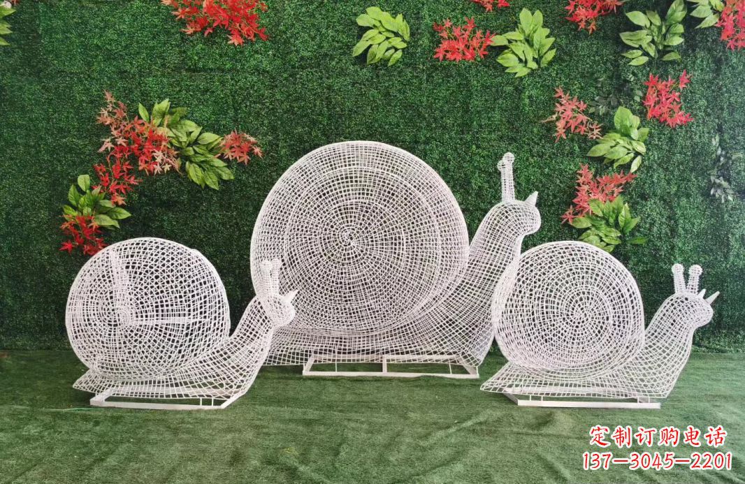 衢州不锈钢镂空蜗牛雕塑艺术技艺的精致之美