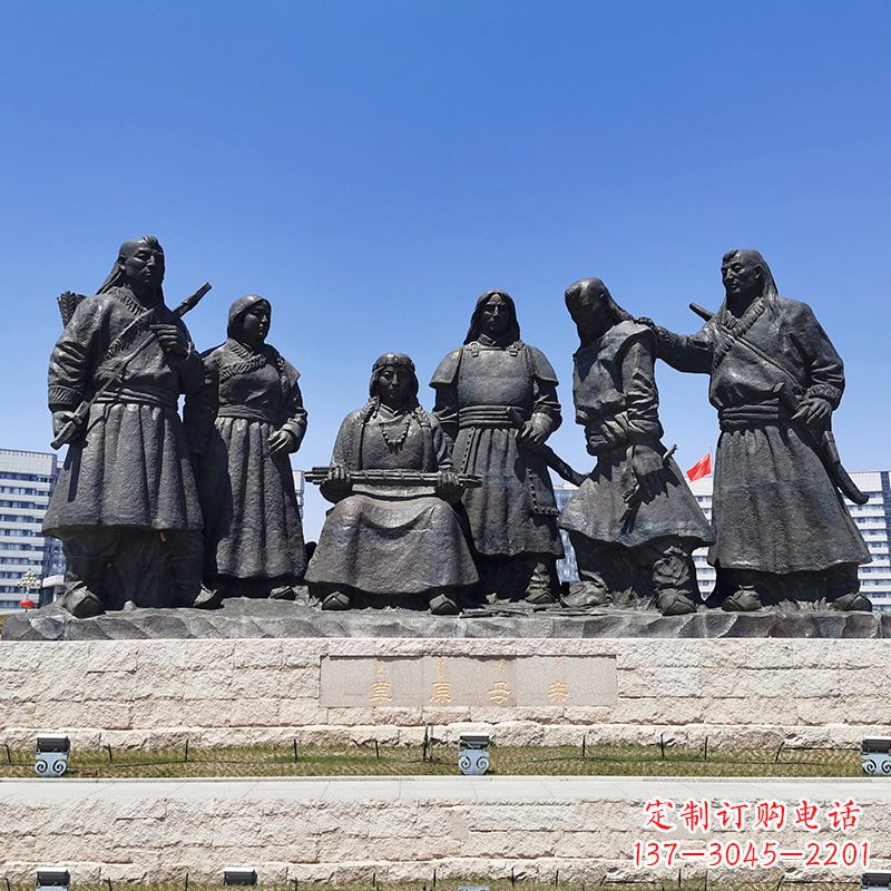 衢州草原母亲——传承爱的雕塑