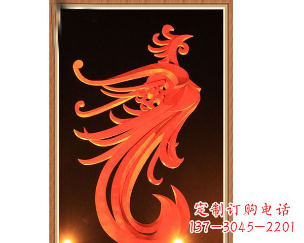 衢州不锈钢凤凰雕塑美丽与传统的完美结合