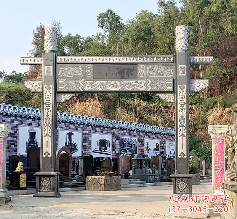 衢州古村牌坊雕塑精湛技艺的经典之作