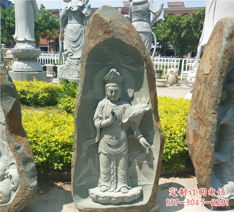 衢州大理石观音像,以灵性铭刻记忆