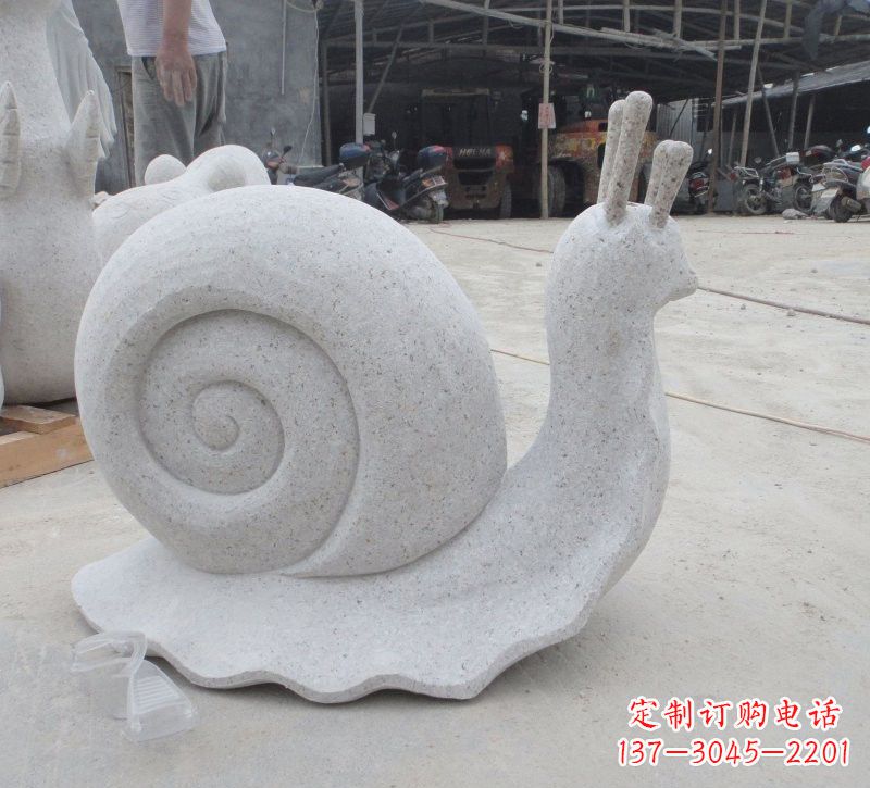 衢州大理石蜗牛雕塑