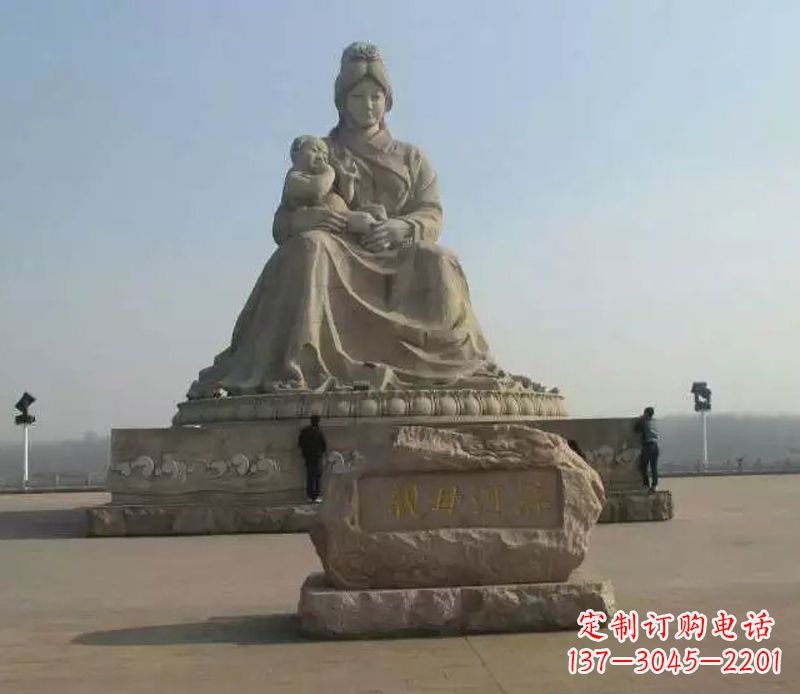 衢州大理石母亲精美雕塑