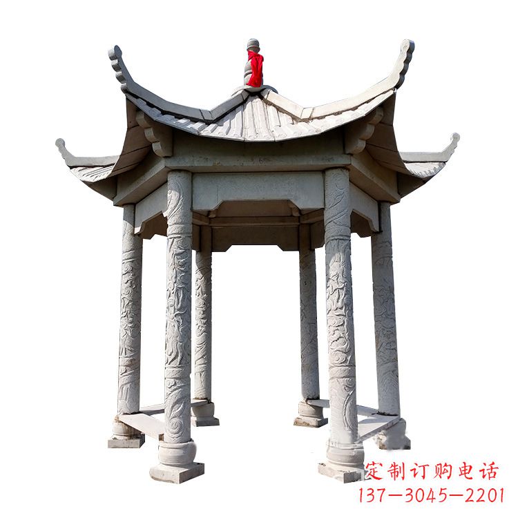 衢州中领雕塑大理石凉亭雕塑