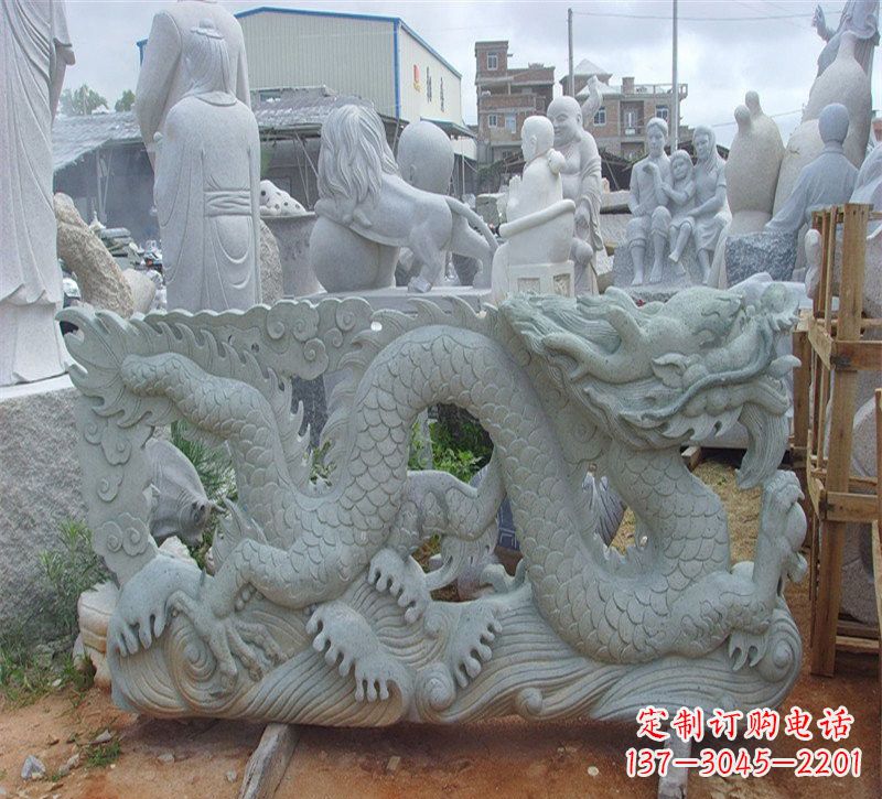 衢州大理石龙石雕传承古老文化,精雕细琢的艺术品