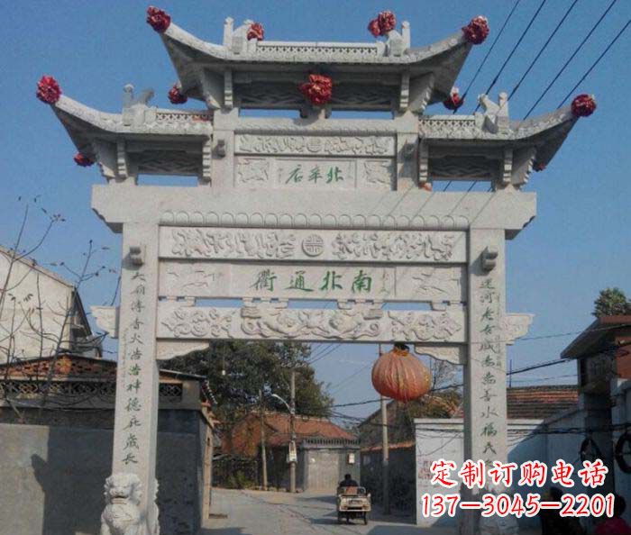 衢州优质大理石牌坊雕塑