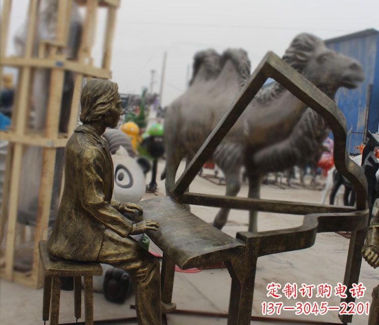 衢州钢琴铜雕——表达艺术之美的完美融合
