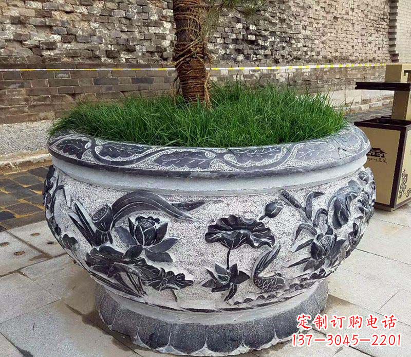 衢州精美花盆雕塑,点亮你的道路景观