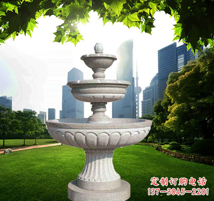 衢州跌水盆石喷泉雕塑