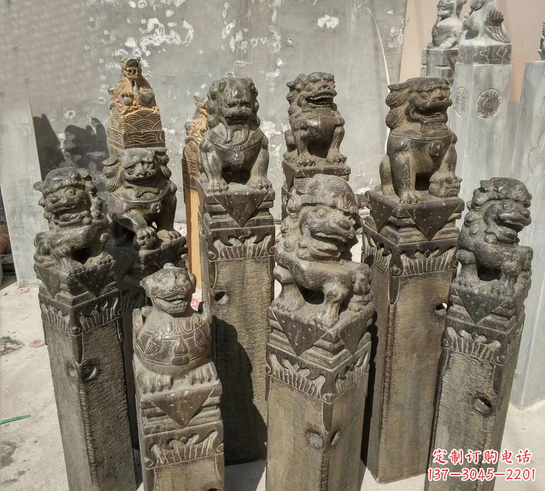 衢州仿古马雕塑,高端定制艺术石雕