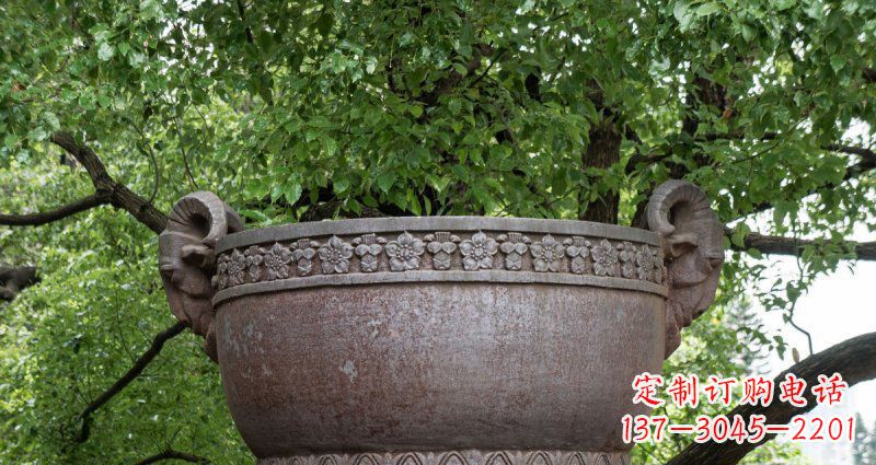 衢州中领雕塑仿古水缸铜雕