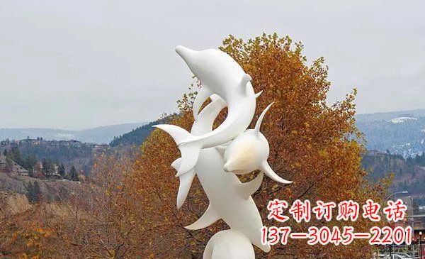 衢州山东中领雕塑海豚雕塑让自然之美悠然而生