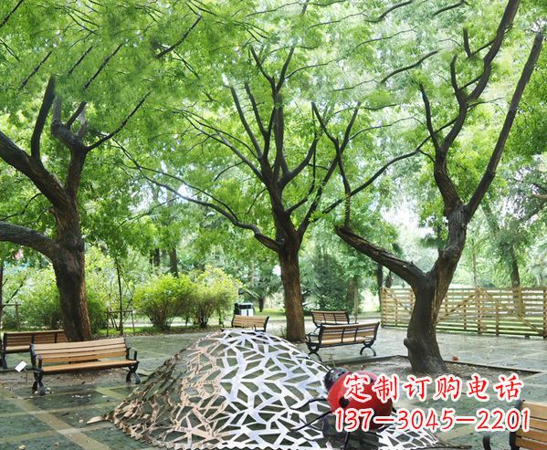 衢州悠久活力-不锈钢瓢虫雕塑