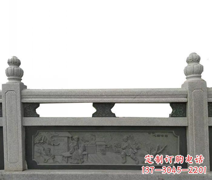 衢州公园仿古石雕栏板