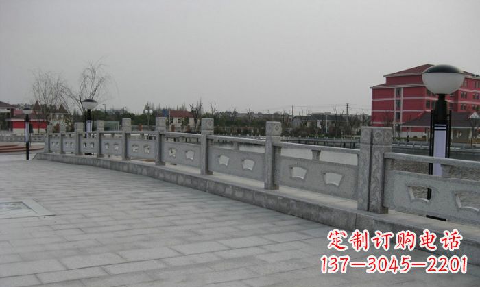 衢州公园仿古石栏板 (2)