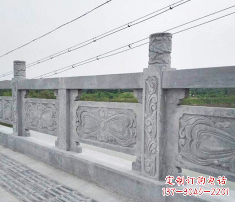 衢州公园仿古石栏板景观石雕 (5)