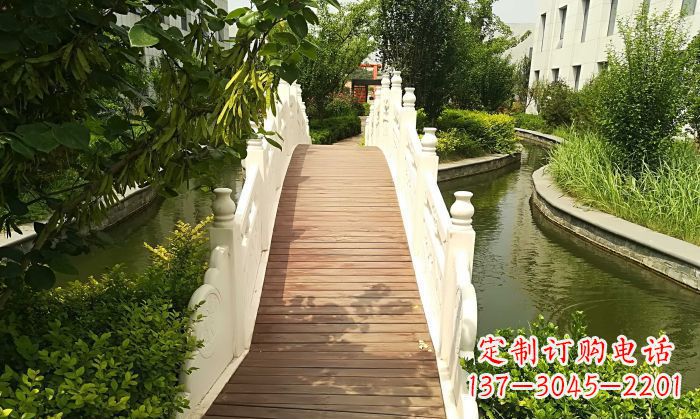 衢州公园汉白玉石拱桥 (5)