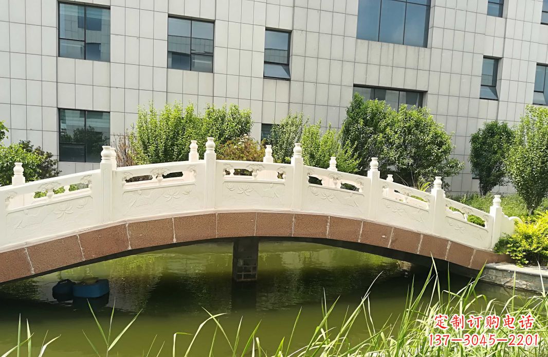 衢州公园汉白玉石拱桥 (4)