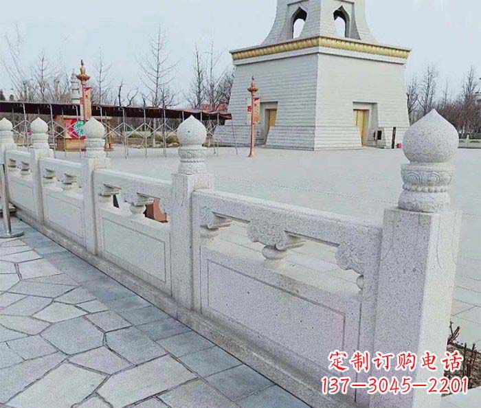 衢州精美大理石栏板石雕