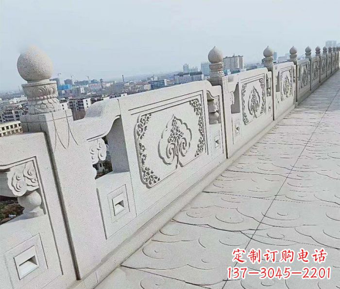 衢州精美大理石栏板雕塑