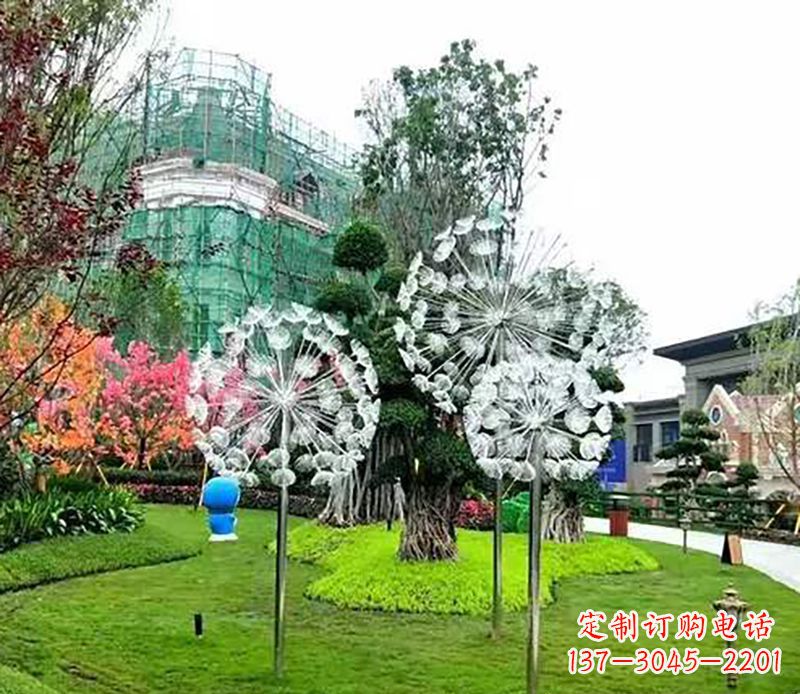衢州公园蒲公英雕塑