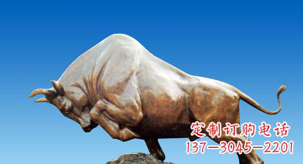 衢州广场开荒拓荒牛铜雕