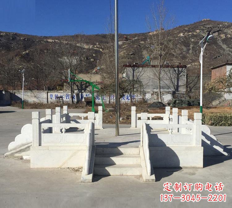 衢州汉白玉升旗台雕塑