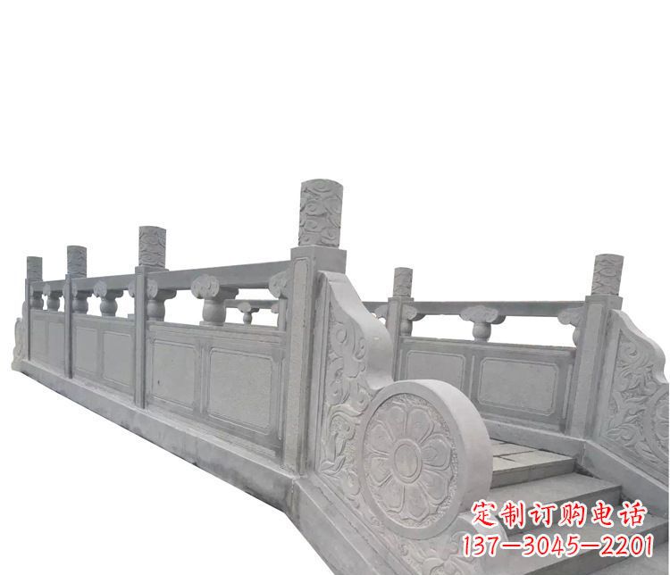 衢州中领雕塑精美的大理石栏板石雕