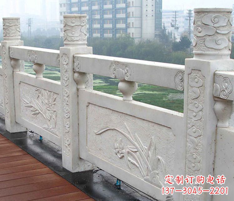 衢州精巧雕刻,优质大理石栏板石雕