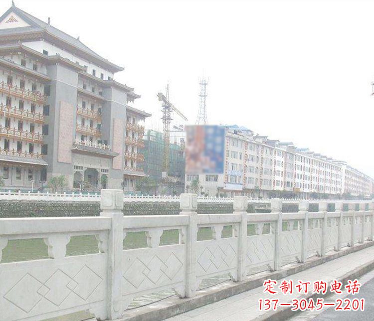 衢州流光溢彩的大理石栏板石雕