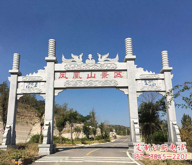 衢州中领雕塑:高质量牌坊石雕