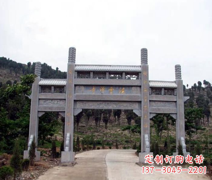 衢州特色牌坊雕塑,将您的愿景演绎