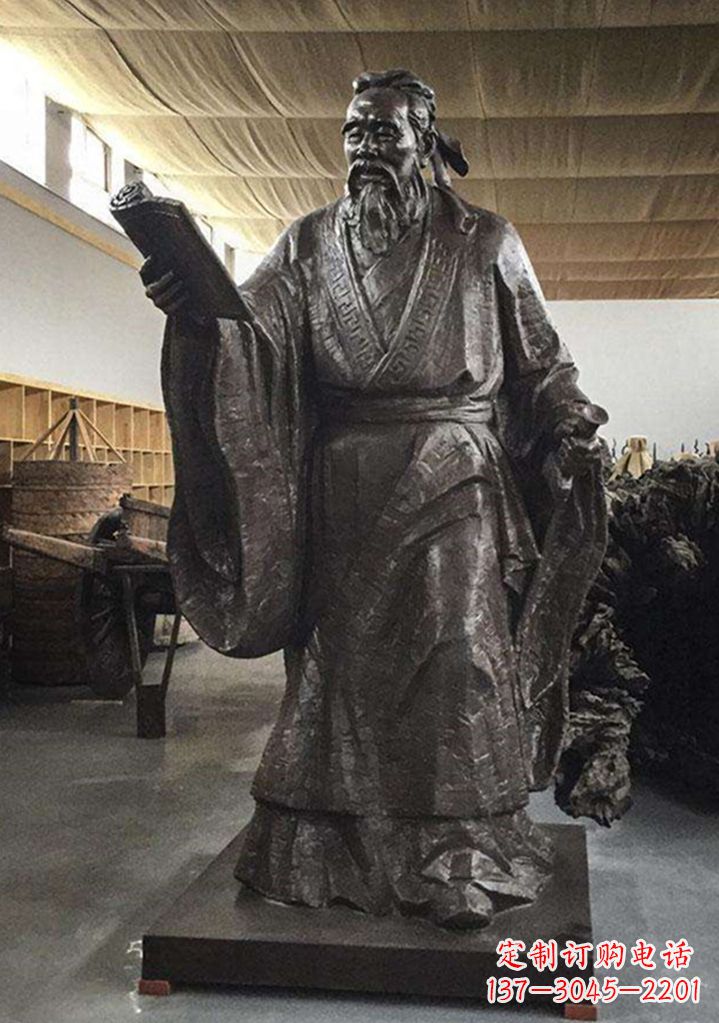 衢州中国古代圣贤孔子雕塑