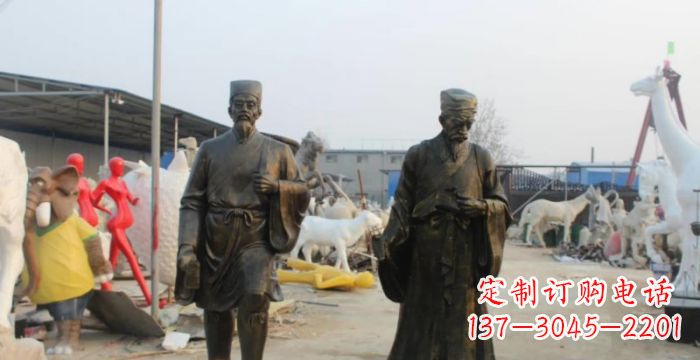 衢州复兴古艺,海归精品—李时珍铜雕