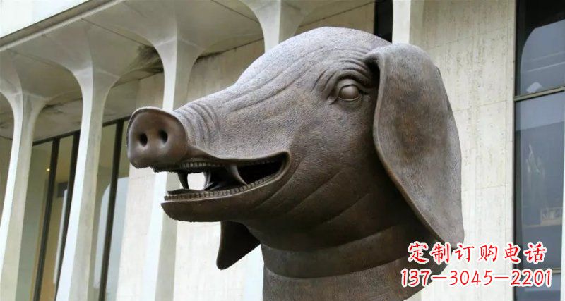 衢州中领雕塑十二生肖铜雕,带来家庭的幸福祝福