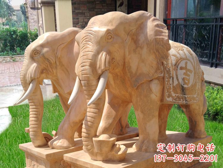 衢州石雕大象风水