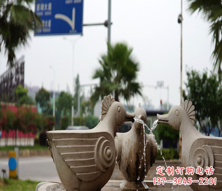 衢州高雅纯石石喷泉雕塑