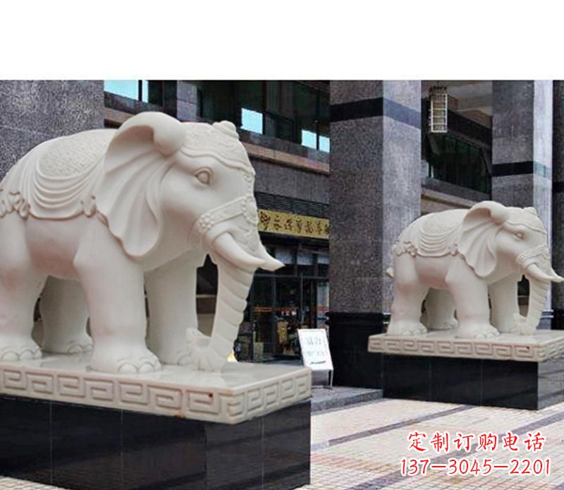 衢州最佳选择——石雕酒店大象雕塑