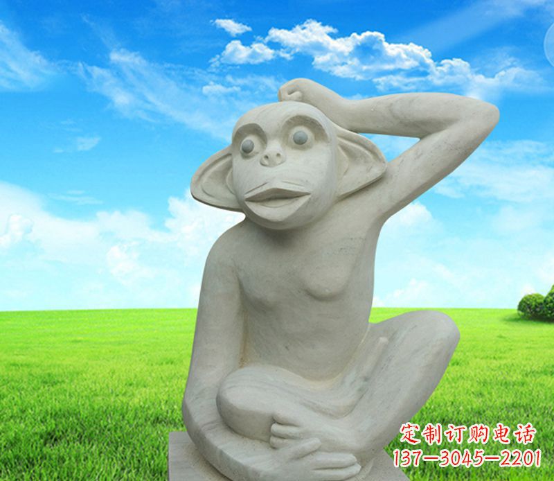 衢州石雕小猴子