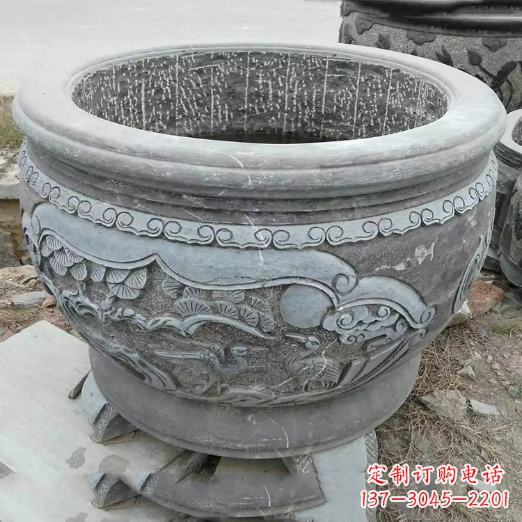 衢州石刻园林鱼缸